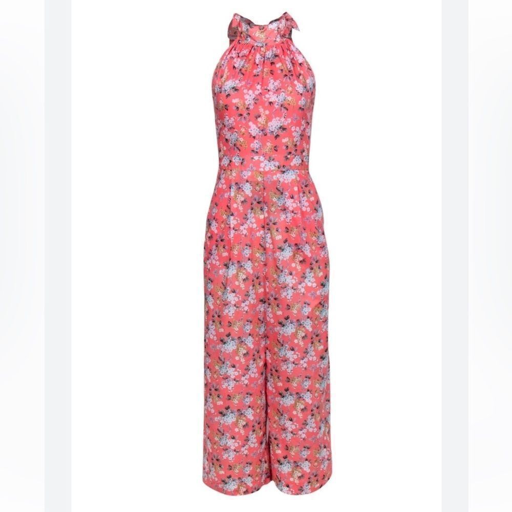 J.Crew X Liberty London Josephine Floral High Neck Jumpsuit